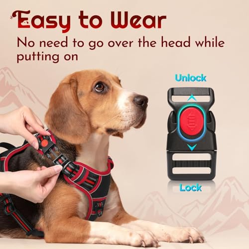 Eagloo Dog Harness No Pull for Medium Dogs, Easy On & Off - Image 3