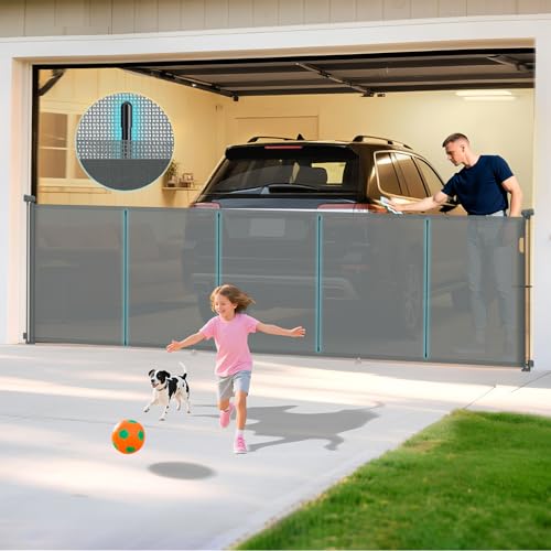 160 Inch Retractable Baby Gates Extra Wide, 42 Inch Extra - Image 2