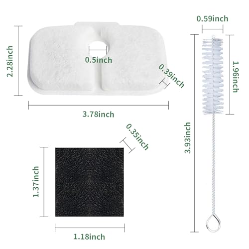 20 Pack Fountain Replacement Filters & 20 Pack Pre-Filter - Image 3