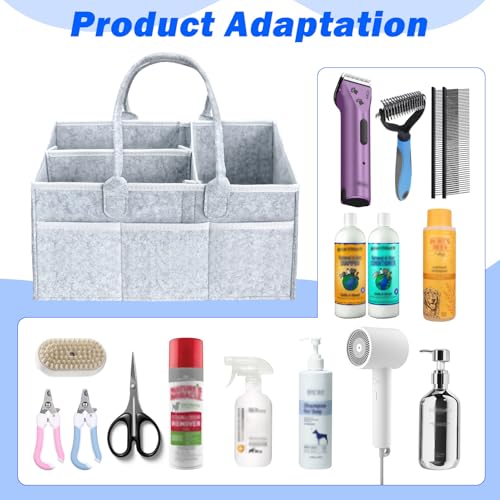 Klawdsky Pet Grooming Tote Bag, Dog Storage Organizer - Image 5