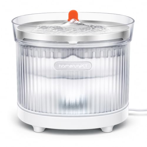 HomeRunPet Cat Water Fountain Stainless Steel Tray | Pet Essentials - Image 2