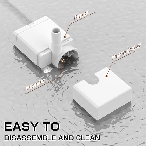 Cat Water Fountain Pump for 50oz, 95oz Fountain - Image 6