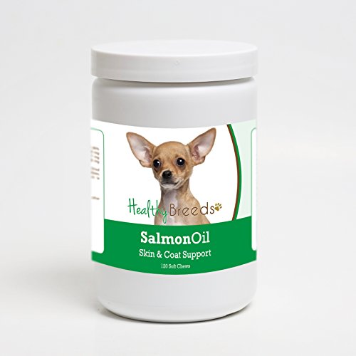 Healthy Breeds Chihuahua Salmon Oil Soft Chews 120 Count