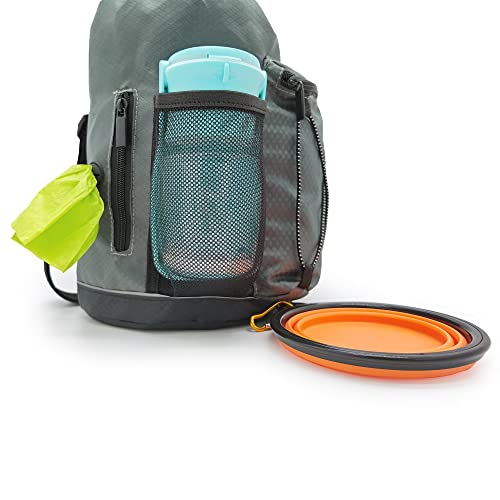Waterproof Roll Top Pet Dog Food Travel Organizer Storage - Image 6