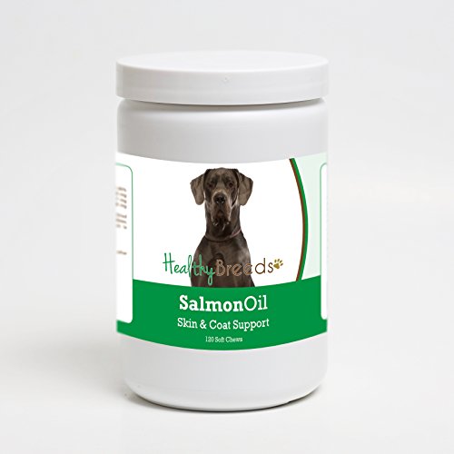 Healthy Breeds Great Dane Salmon Oil Soft Chews 120 Count