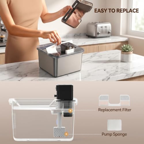 Cat Water Fountain Filter Replacement Compatible | Pet Essentials - Image 5