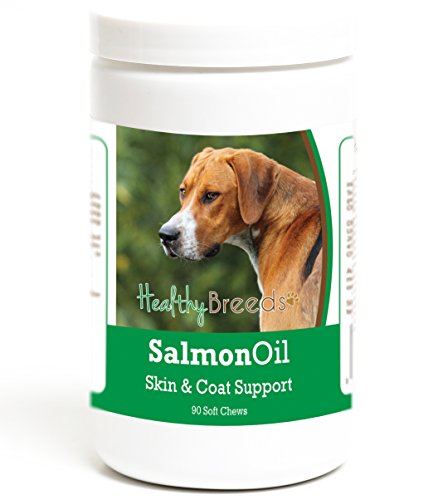 Healthy Breeds English Foxhound Salmon Oil Soft Chews 90 Count