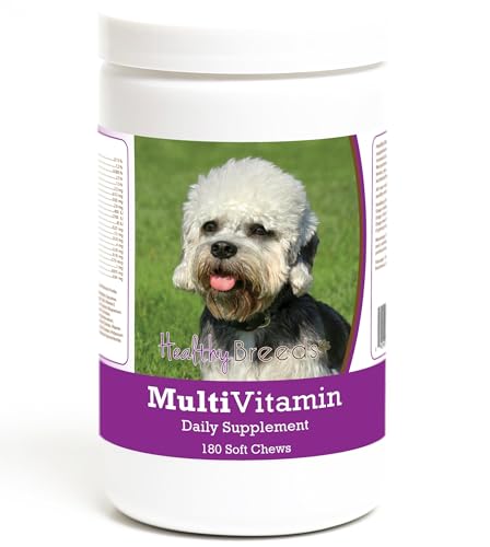 Healthy Breeds Dandie Dinmont Terrier Multivitamin Soft Chew for Dogs 180 Count