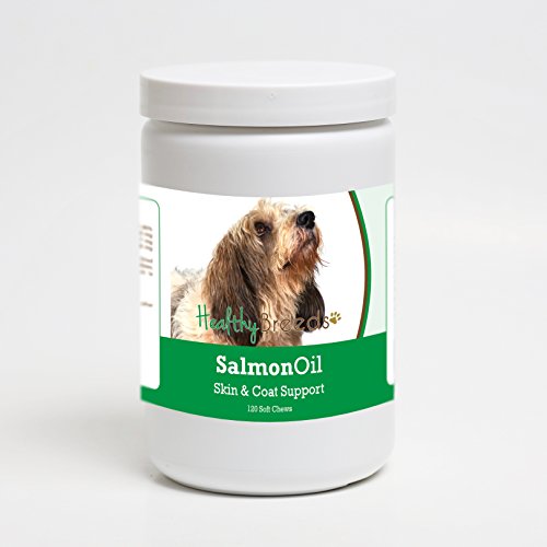 Healthy Breeds Petits Bassets Griffons Vendeen Salmon Oil Soft Chews 120 Count