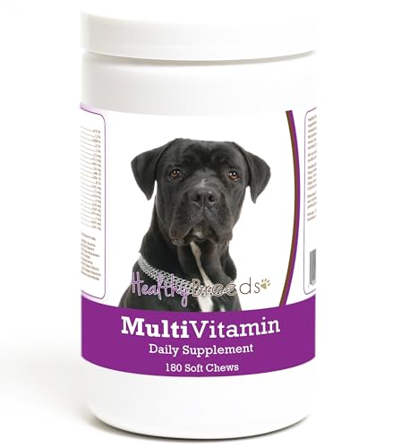 Healthy Breeds Cane Corso Multivitamin Soft Chew for Dogs 180 Count
