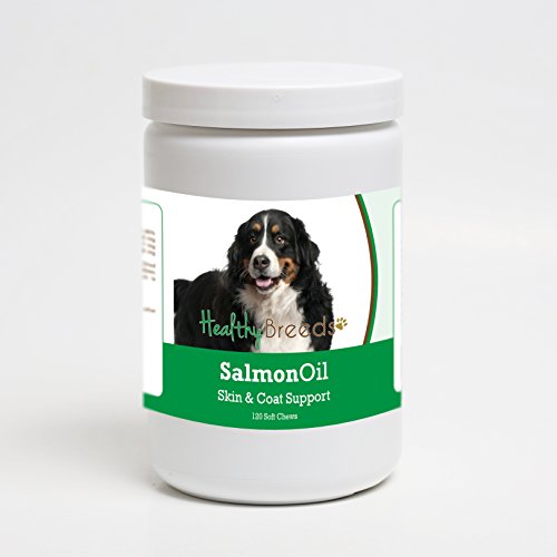 Healthy Breeds Bernese Mountain Dog Salmon Oil Soft Chews 120 Count