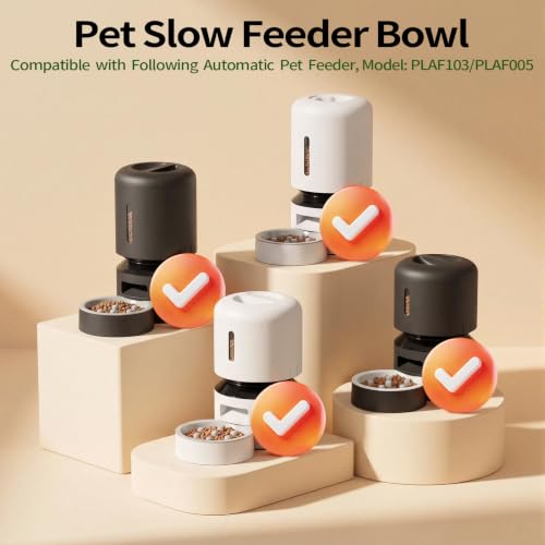 Slow Feeder Bowl for Automatic Dog Pet Feeder Pet Food - Image 3