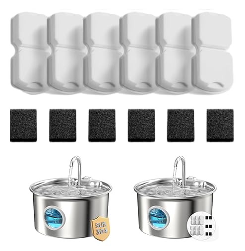 Cat Water Fountain Filter: 12 Cat Fountain Filter Replacement - Image 1