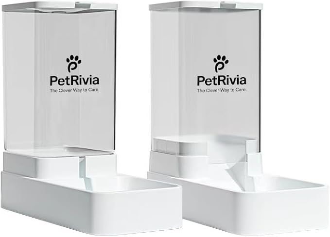 Automatic Pet Feeders Automatic Dog Food and Water Dispenser Water Dispenser for Dogs Gravity Water Dispenser Cat Feeders Automatic Cat Food Dog Water and Food Dispenser Gravity Pet Water Dispenser