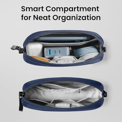 tomtoc Electronics Organizer Travel Case, Cable Organizer for Essentials - Image 3