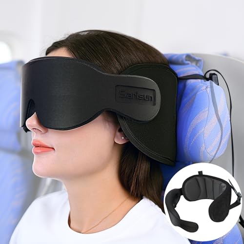 SARISUN Travel Pillow for Airplanes Sleep, Seat Stra | Travel Comfort - Image 2