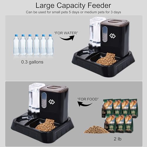 Gravity Cat Feeder & Automatic Water Dispenser – 3-i - Image 5