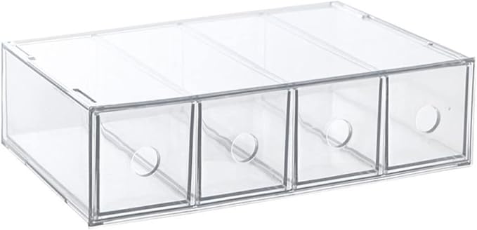 Acrylic Makeup Storage Case Jewelery Box Multipurpose Transparent Organize Your Cosmetics Easily