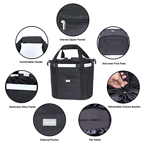 RAYMACE Bicycle Basket Dog Bike Handlebar Basket Fro | Pet Travel Esse - Image 5