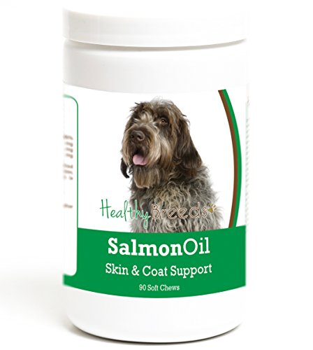 Healthy Breeds Wirehaired Pointing Griffon Salmon Oil Soft Chews 90 Count