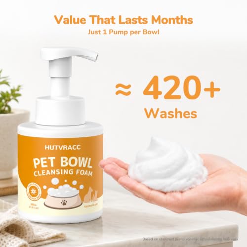 Natural Pet Bowl Cleaner Mousse - Enzyme Dog & Cat Dish - Image 8