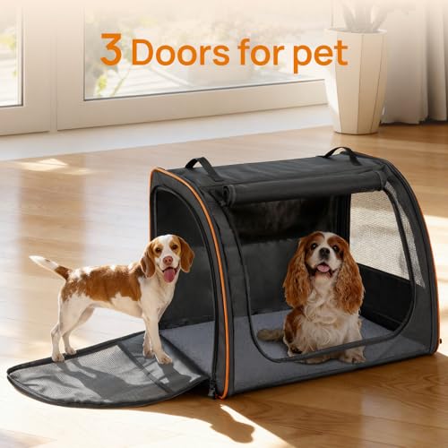 Dog Car Seat, Enclosed Carrier for Pets Travel Safety Dog - Image 6