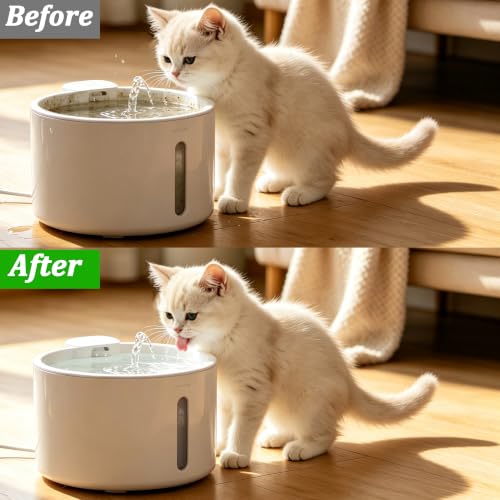 Pet Water Fountain Cleaner Tablets Residue-Free Safe Clean - Image 5