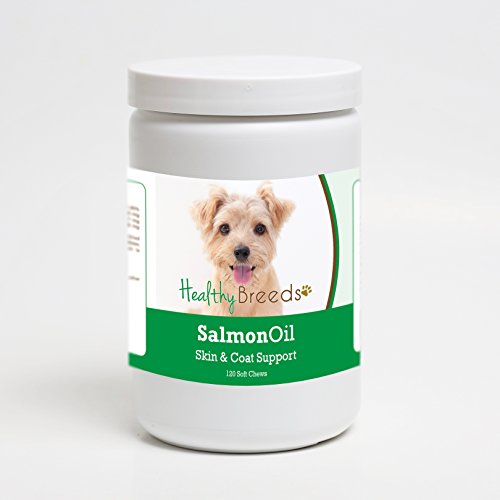 Healthy Breeds Norfolk Terrier Salmon Oil Soft Chews 120 Count