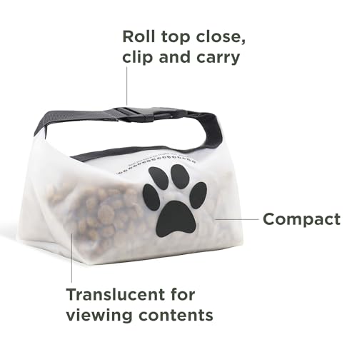 (re) zip Collapsible Dog Food Storage Bag & Feeding/Water - Image 4