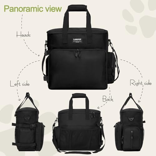 LARIPOP Dog Travel Bag Airline Friendly for Small Me | Travel Essentia - Image 4