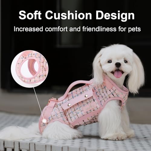 Wakytu Dog Lift Harness Dog Carrier Sling for Small Dogs & Cats,M - Image 7