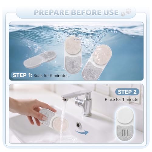 Cat Water Fountain Filter Replacement Kit, 12 Filters - Image 5