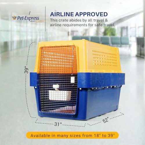 Pet Crate - Durable, Heavy Duty Dog Cat Kennel - Image 3