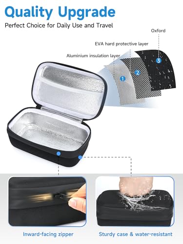 YOUSHARES Insulin Vial Cooler Travel Case - 8 Slots | Travel Organizat - Image 7