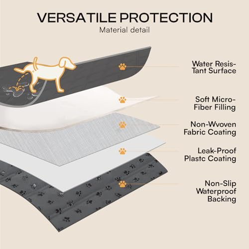 Luciphia Waterproof Couch Cover for Dogs, Non-Slip P | Pet Essentials - Image 7
