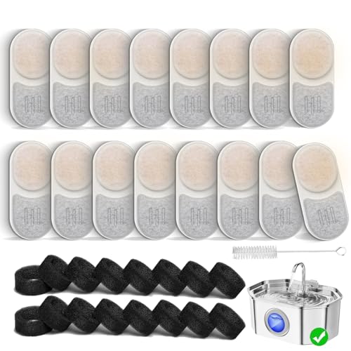 Pet Water Fountain Filters Compatible with APAUK 108oz/3.2L Cat Fountain - Image 2