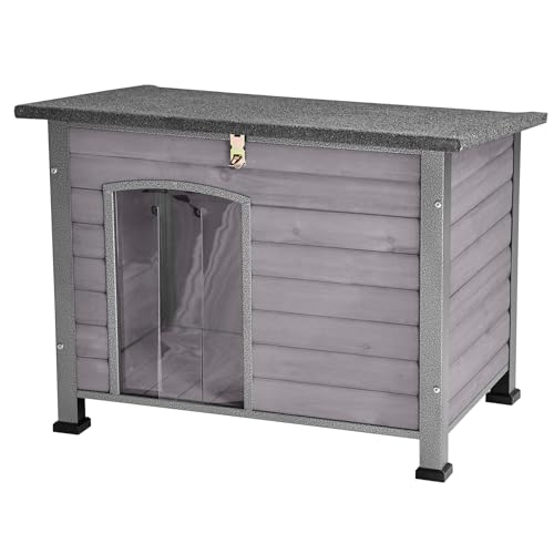 Indoor Outdoor Dog House,Anti-Chewing Iron Frame Dog Kennel - Image 2