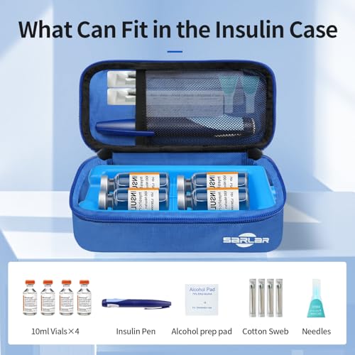 sarlar Insulin Vial Cooler Travel Case, TSA Approved | Travel Organiza - Image 3