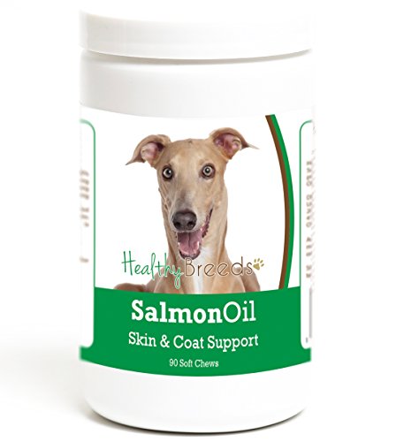 Healthy Breeds Italian Greyhound Salmon Oil Soft Chews 90 Count
