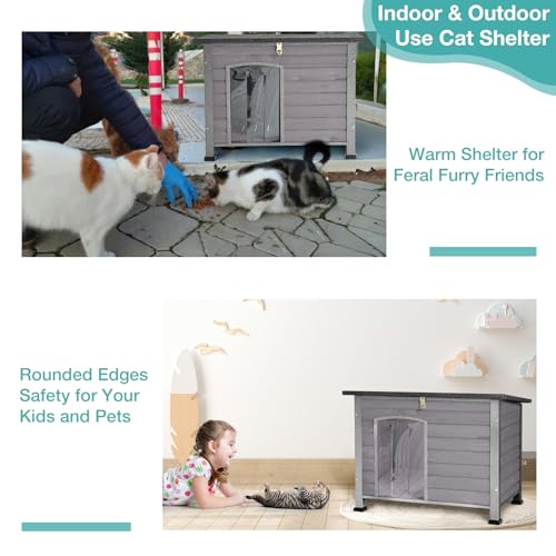 Indoor Outdoor Dog House,Anti-Chewing Iron Frame Dog Kennel - Image 5