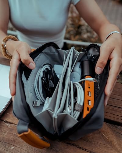 TRIPPED Travel Gear Tech Organizer Pouch for Accesso | Luggage & Packi - Image 6