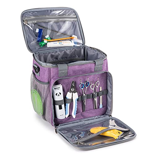 Pet Grooming Bag, Dog Grooming Supplies Organizer Tote Bag - Image 2
