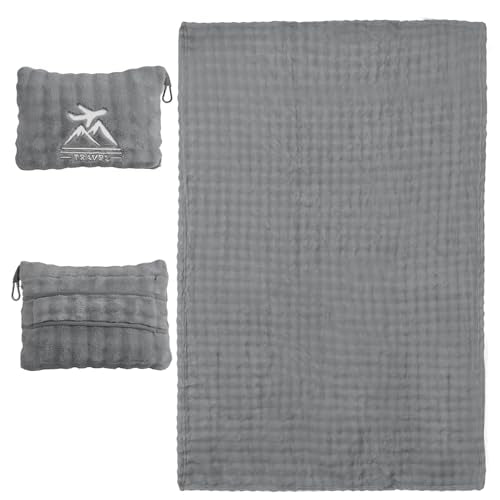 Travel Blanket and Pillow-2-in-1, Ultra-Soft&Compact | Travel Comfort - Image 2