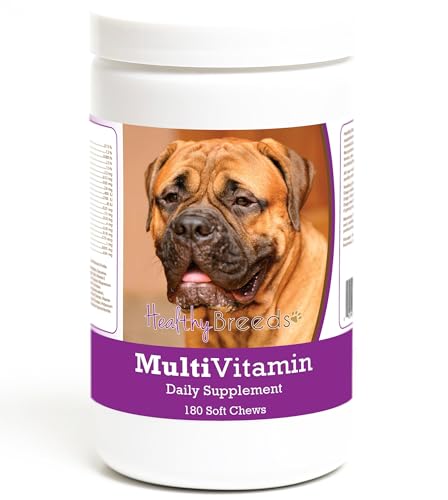 Healthy Breeds Bullmastiff Multivitamin Soft Chew for Dogs 180 Count