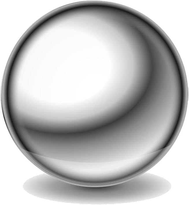 KUNWU SUS304 Stainless Steel Dog Food Slow Feeders Ball - 3" Stops Gulping, Bloat, Indigestion, and Rapid Eating, Fun, Healthy, Prevents Obesity Improves Digestion (Large)