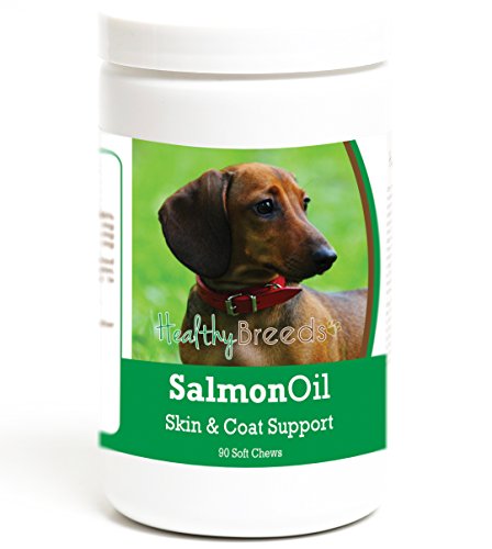 Healthy Breeds Dachshund Salmon Oil Soft Chews 90 Count
