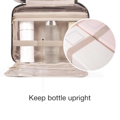BAGSMART Toiletry Bag Travel Bag with Hanging Hook, | Travel Organizat - Image 4