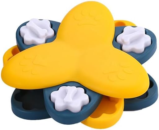 Dog Puzzle Toy Interactive Dog Toy Slow Feeder Puzzle, Pet Enrichment Treat Dispensing Brain Game, Mental Stimulation Feeding Toy for Dogs and Cats