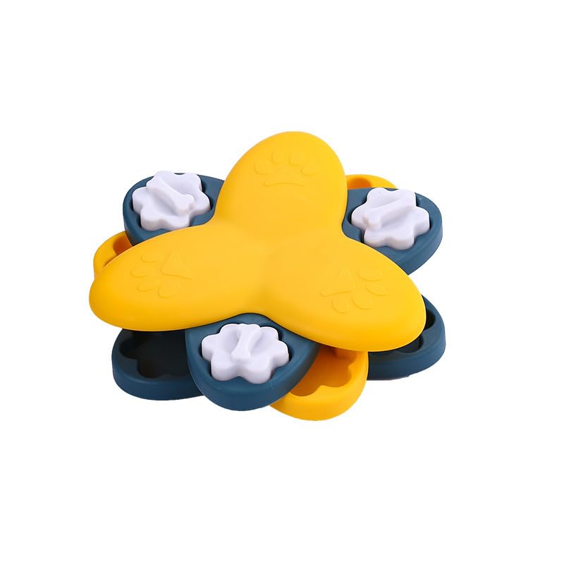 Dog Puzzle Toy Interactive Dog Toy Slow Feeder Puzzle, Pet Enrichment Treat Dispensing Brain Game, Mental Stimulation Feeding Toy for Dogs and Cats
