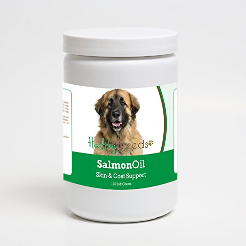 Healthy Breeds Leonberger Salmon Oil Soft Chews 120 Count